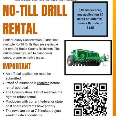 No-Till Drill Rental