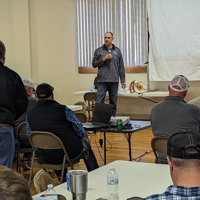 Tim Maier, Barton County farmer, talks about his results from cover cropping.