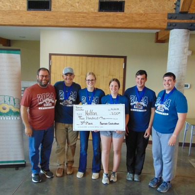 3rd place overall Holton High School