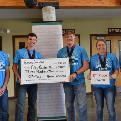 Clay Center 2nd place