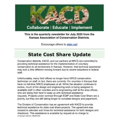July 2025 Newsletter