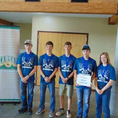 2nd place Soils/Land Use St John's Catholic, Beloit