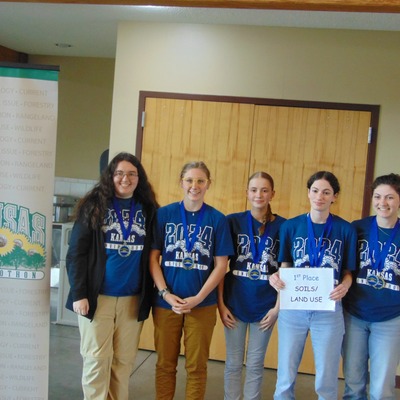 1st place Soils/Land Use Manhattan